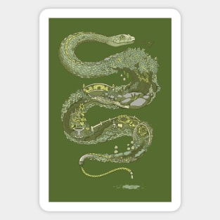 Garden Snake Sticker